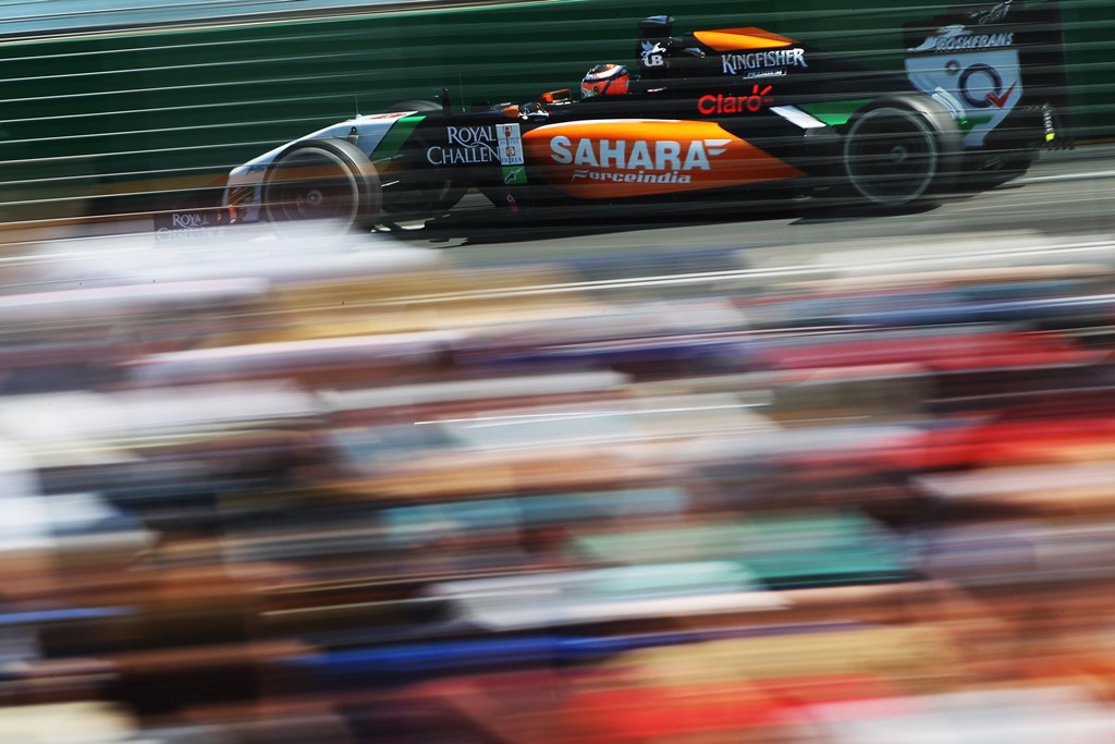 Nico Hulkenberg - med eller uden sol i ansigtet
(Foto: Force India F1)